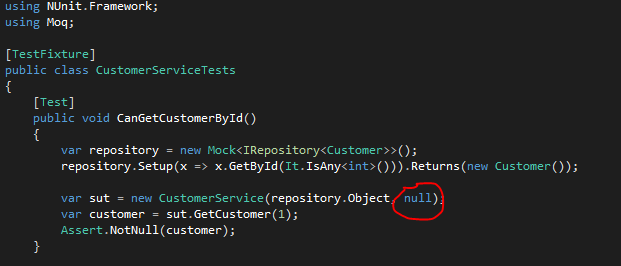 CustomerService doesn't EmailService for this Too many dependencies